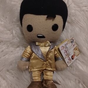 Gold and Silver Plush Doll